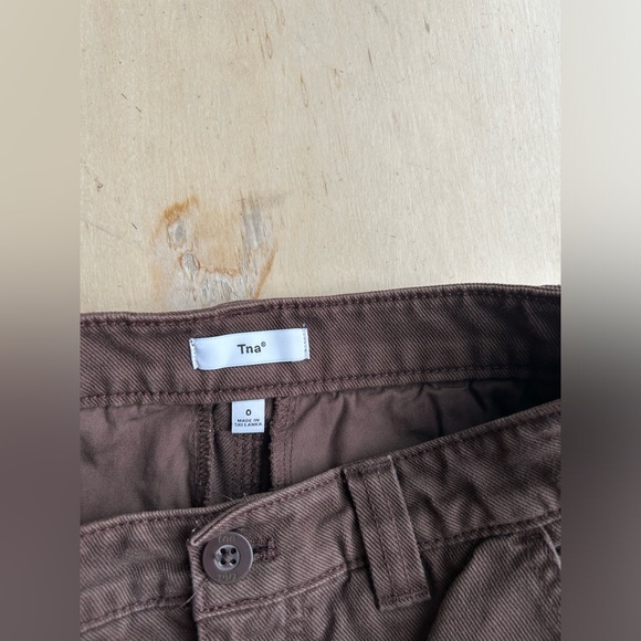 TNA Brown Cargo Pants - Picture 4 of 5